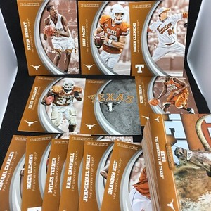 80 Card Complete Set 2015 Panini Collegiate Texas Longhorns / Kevin Durant +