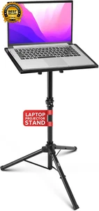 Universal Laptop Projector Tripod Stand Computer Book39.37”w/14” x11” PlateSize - Picture 1 of 12