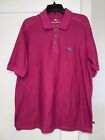 Tommy Bahama Supima Cotton Polo Shirt Size Large Dark Pink Nice Shirt