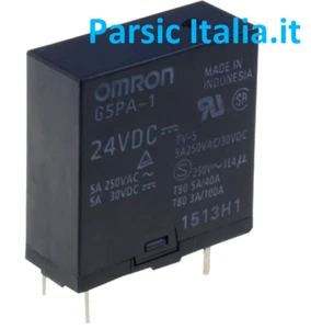 G5PA-1 24VDC 5A 24V OMRON RELAY 24V 5A 4PIN PCB RELE SPST-NO ( = 4 PEZZI) - Foto 1 di 4
