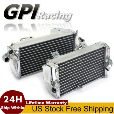 Алюминиевый радиатор для 2013 2014 Honda CRF450R CRF450 R CRF450R CRF 450 R - Изображение 1 из 4