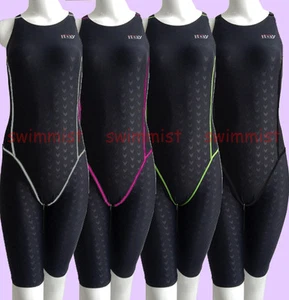 NWT HXBY WOMEN'S 513 COMPETITION TRAINING RACING KNEESKIN SWIMWEAR ALL SIZE NEW! - Picture 1 of 4