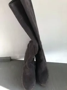 Fratelli Rossetti originale stivale tg 37 camoscio marrone donna/ woman boots - Foto 1 di 7