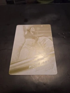 1 Of A Kind 2019 Topps Wwe Mickie James Printing Plate - Picture 1 of 2