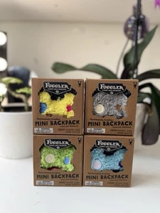 Full Set Of Fuggler Mini Backpack Keychains (4) - Picture 1 of 7
