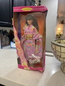 Vintage 1995 Barbie JAPANESE Dolls of the World DOTW Mattel NRFB MIB Collector - Picture 1 of 12
