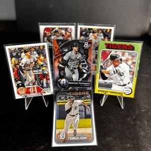 Spencer Torkelson Lot 6 X.Bowman, Bowman Plt, Heritage, Holiday, Serie 1 - Bild 1 von 3