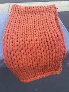 Bearaby Cotton Napper 20 Lb Throw Retail $279 Coral 🪸 - Picture 1 of 5