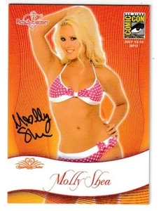 MOLLY SHEA 2012 BENCHWARMER SIGNATURE SERIES SAN DIEGO COMIC CON SSP AUTO - Picture 1 of 2