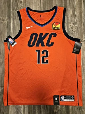 Nike STEVEN ADAMS Oklahoma City OKC Thunder LOVE'S Swingman Jersey Mens 2XL RARE - Image 1 of 4