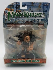 Figura gigante Iron Rain Hill sellada caballero mago conquista WizKids 2002 - Imagen 1 de 2