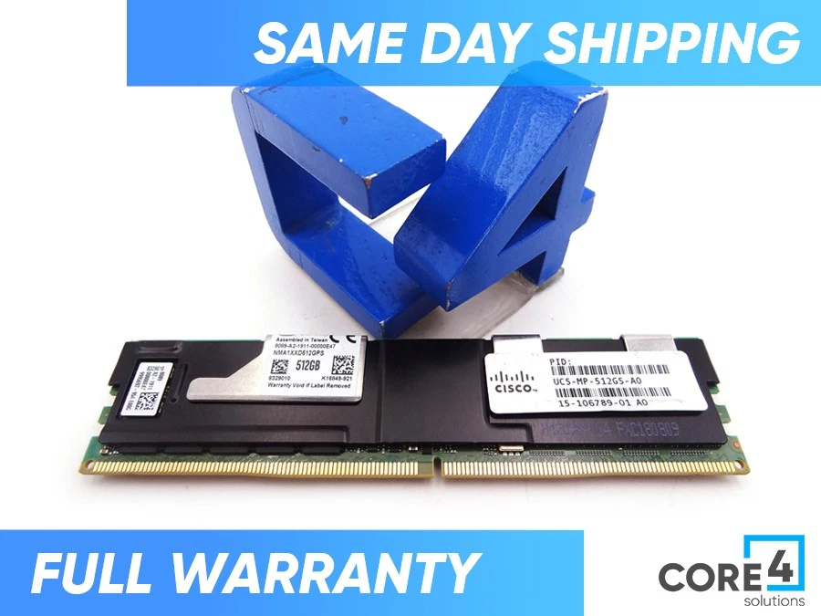 MEMORIA PERSISTENTE CISCO UCS-MP-512GS-A0 INTEL OPTANE DC, 512 GB, 2666 MHZ Foto 1 de 1