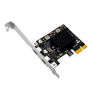 Adaptateur de Carte D'Extension PCIe Vers Type-C PCI Express PCI-E 1X Vers 1551 - Afbeelding 1 van 6