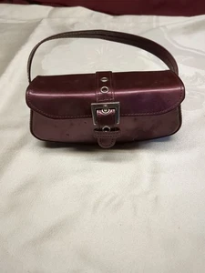 Makeup Travel Cosmetic Zipped Case Beauty Gift Faux Leather Bag Purple - Picture 1 of 7