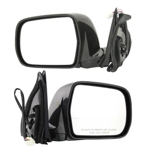Power Heated Side View Mirrors LH & RH Pair Set of 2 for 01-07 Toyota Highlander - Picture 1 of 12