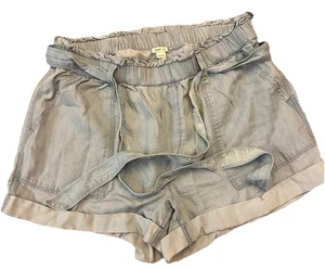 Pantaloncini donna Aerie blu chiaro medio casual outdoor preppy larghi - Foto 1 di 10