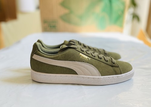 Puma scamosciato classico oliva taglia 8 5