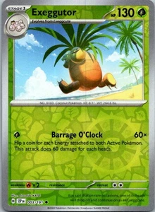 Exeggutor Uncommon SV08: Surging Sparks 003/191 NM - Picture 1 of 2