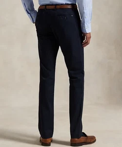 Polo Ralph Lauren Herren Stretch Slim Fit Chino Hose Navy Blau Gr. 32x30 - Bild 1 von 11