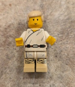 Lego Star Wars Luke Skywalker Minifigure set 7110 Landspeeder Ben Kenobi Body