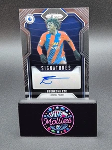Eberechi Eze Auto Panini Prizm Premier League 2021-22 Crystal Palace - Picture 1 of 2