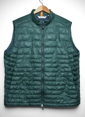 Chaleco acolchado hiperligero PETER MILLAR Crown Sport para hombre verde pino XL Foto 1 de 4