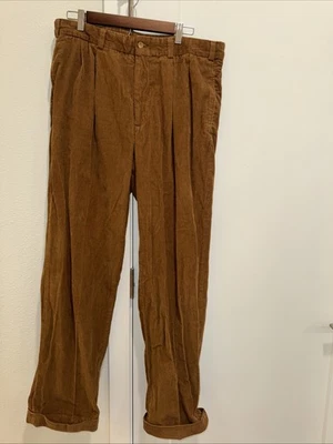 Bill’s Khakis Men’s SZ 36 Corduroy Pants Brown Grandpacore Dad Normcore Fall - Image 1 of 4