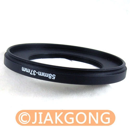 58mm-37mm 58-37 Step Down Filter Ring Stepping Adapter - Image 1 of 1