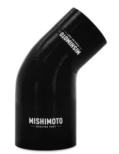 Mishimoto 2.5in to 3in 45 Degree Silicone Coupler - Black MMCP-R45-2530BK - Picture 1 of 4