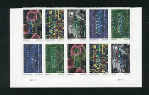 5514-5518 Blocco di 10 francobolli Targhetta Innovazione Forever MNH - Foto 1 di 2