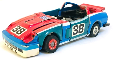 Transformers Diaclone 38 Transformer Fairlady Z Racing Type DATSUN Takara 1980 Foto 1 de 4