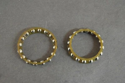 ROLAMENTOS DE BRAÇADEIRA TRIPLA HASTE DE DIREÇÃO FABRICANTE DE EQUIPAMENTO ORIGINAL YAMAHA XV250 V-STAR VIRAGO - Imagem 1 de 3