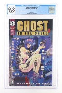 Ghost in the Shell #1 - Dark Horse-Wizard Pub. CGC 9.8 1995 revista Wizard ashc - Imagen 1 de 2