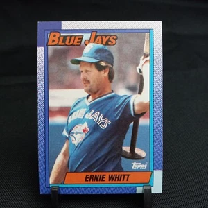 1990 Topps Baseball Card Ernie Whitt Toronto Blue Jays #742 (1A203) - Picture 1 of 3