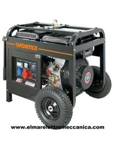Wortex HW 5500-3E Generatore di corrente 4,5 KW TRIFASE Diesel - Foto 1 di 1
