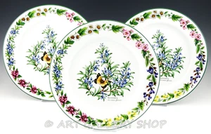 Royal Worcester England HERBS ROSEMARY 10-1/4" DINNER PLATES Set of 3 Mint - Picture 1 of 6