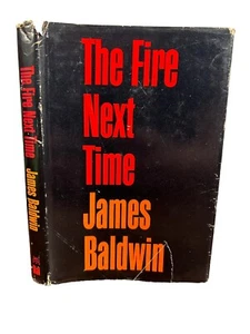 The Fire Next Time, James Baldwin, Dial Press 1963, 1st Edition/ 8th Print HCDJ - Picture 1 of 12