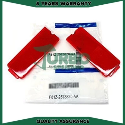 REFLECTORES PUERTA TRASERA DELANTERA ROJA PARA FORD 99-07 F250 SUPER DUTY F350 F450 F550 2 PIEZAS Foto 1 de 4