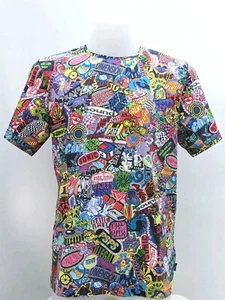 Camiseta Paul Smith Para Hombre Pegatinas Ajuste Regular Talla: M Rara - Imagen 1 de 9