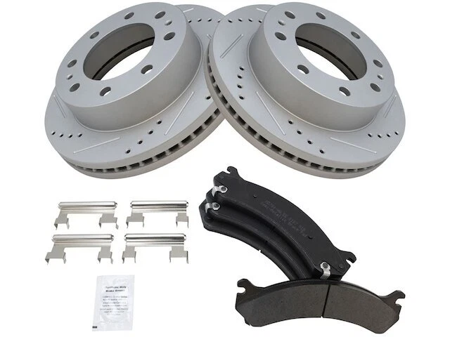 Kit de pastillas de freno delanteras y rotor para GMC Savana 2500 2019 2004 2003-2020 NK983SQ Foto 1 de 1