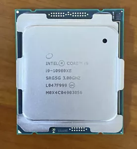 Intel Core i9-10980xe LGA2066 16C/32T For ASUS ROG Rampage VI Extreme X299 - Picture 1 of 2