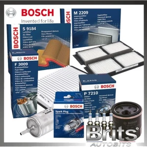 SERVICE KIT for Mazda 3 1.6 BL 2009-2014 - Bosch Full Filters Set & Spark Plugs - Picture 1 of 6