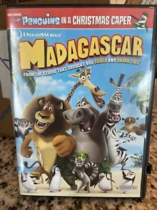 Madagascar (DVD, 2005, Full Screen) Dreamworks With Inserts Free Shipping - Picture 1 of 4