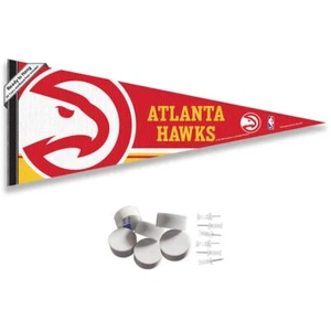 Atlanta Hawks Wall Banner Pennant Flag - Picture 1 of 5