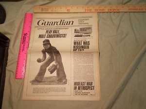 1974 The Guardian   leftist Radical  Newspaper counterculture leftist socialist - Bild 1 von 7