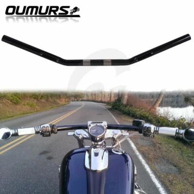 Barras de arrastre personalizadas de 1"" para motocicleta Harley Sportster 1200 Honda Shadow Foto 1 de 4