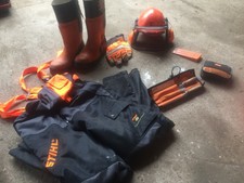 Stihl Chainsaw Trousers Boots Hat Gloves Files Etc Job Lot