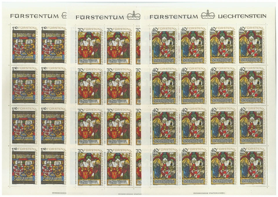 Liechtenstein 1982 ☀ Art / Pieces from Liechtenstein National Museum ☀ MNH ** - Image 1 of 1