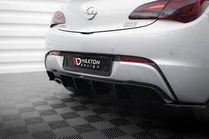 Diffusor Heck Ansatz für Opel Astra GTC OPC-Line J schwarz Hochglanz - Bild 1 von 6