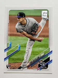 2021 Topps Series 1 Ryan Castellani Rookie Colorado Rockies - Picture 1 of 6
